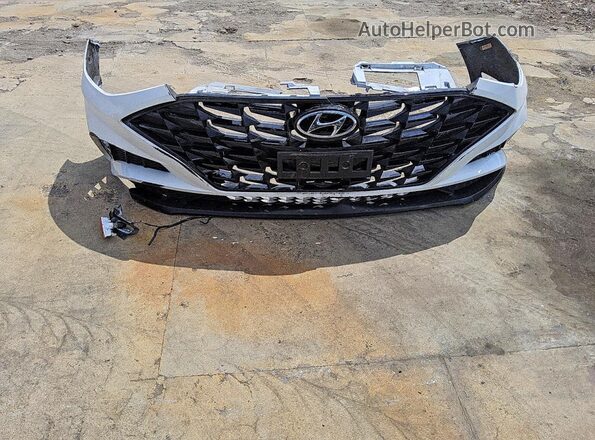 KMHL44J25PA279874 2023 HYUNDAI SONATA White Widok komory silnika