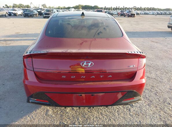 KMHL44J25PA280944 2023 HYUNDAI SONATA Red 