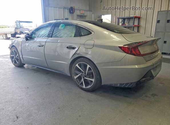 KMHL44J27PA282436 2023 HYUNDAI SONATA Silver Задня ліва чверть