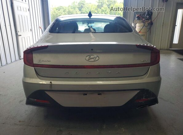 KMHL44J27PA282436 2023 HYUNDAI SONATA Silver Вид ззаду