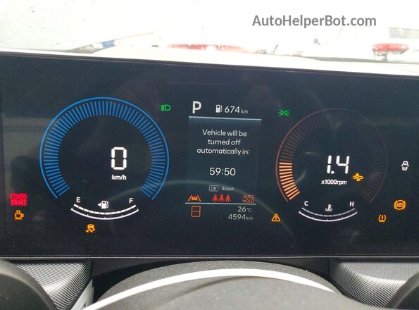 KMHL44JA0RA397633 2024 HYUNDAI SONATA Gray Vista del cuadro de instrumentos