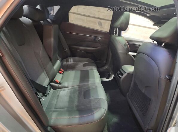 KMHL54JC0SA431655 2027 HYUNDAI SONATA Silver Rear seats view