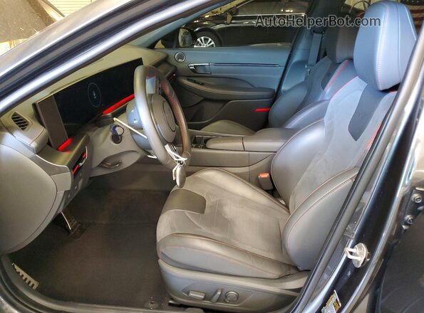 KMHL54JC1SA430899 2025 HYUNDAI SONATA Gray Սալոնի դիմացի տեսք