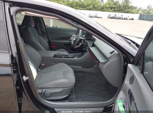 KMHL54JC4TA542274 2026 HYUNDAI SONATA Black Widok wnętrza z przodu