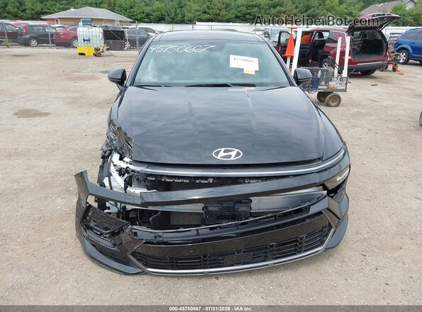 KMHL54JC4TA542274 2026 HYUNDAI SONATA Black Widok zestawu wskaźników