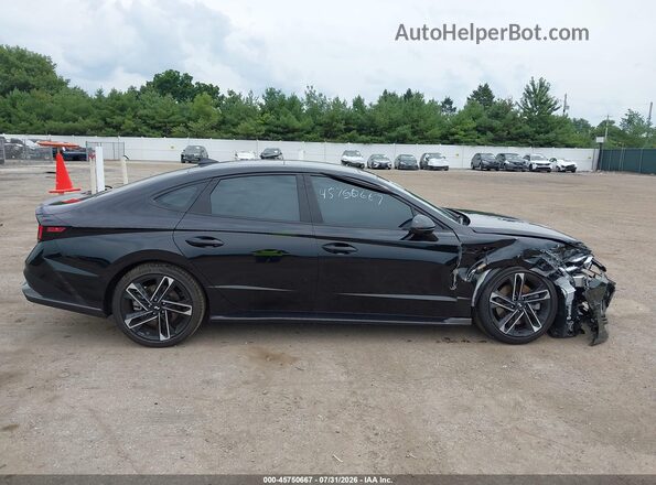 KMHL54JC4TA542274 2026 HYUNDAI SONATA Black Widok wnętrza z tyłu