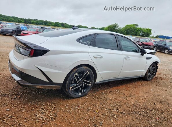 KMHL54JC5RA384746 2024 HYUNDAI SONATA White Задня права чверть