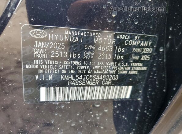 KMHL54JC5SA483203 2025 HYUNDAI SONATA Gray Շարժիչի բաժամունքի տեսք