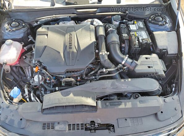 KMHL54JC7RA351456 2024 HYUNDAI SONATA Gray Սալոնի հետևի տեսք