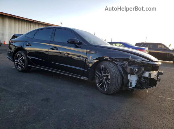 KMHL54JC7SA494011 2025 HYUNDAI SONATA Black Przód prawy