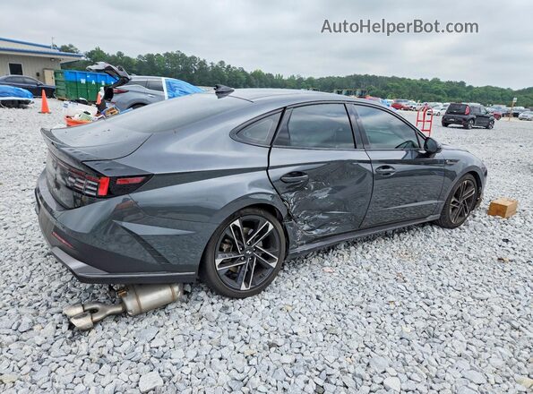 KMHL54JCXRA370809 2024 HYUNDAI SONATA Gray Tył prawy