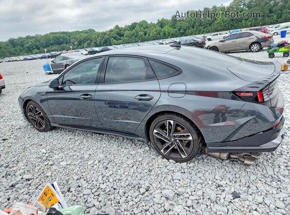 KMHL54JCXRA370809 2024 HYUNDAI SONATA Gray Tył lewy