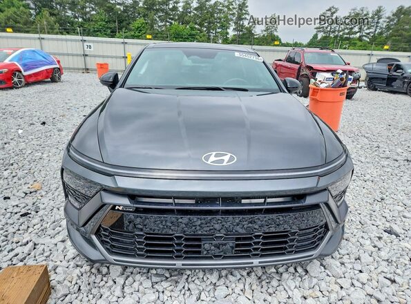 KMHL54JCXRA370809 2024 HYUNDAI SONATA Gray Widok z przodu