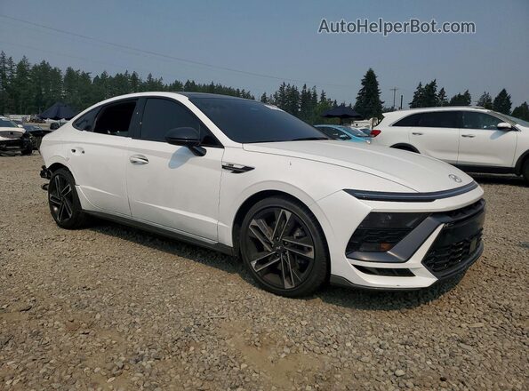 KMHL54JCXSA518513 2025 HYUNDAI SONATA White Առջևի աջ