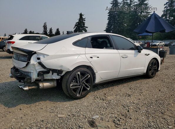 KMHL54JCXSA518513 2025 HYUNDAI SONATA White Հետևի աջ