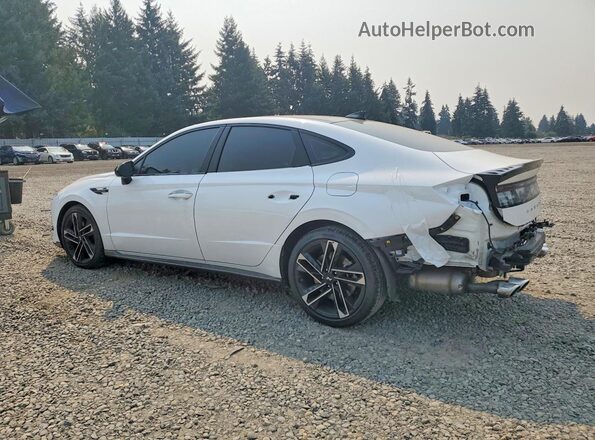 KMHL54JCXSA518513 2025 HYUNDAI SONATA White Հետևի ձախ