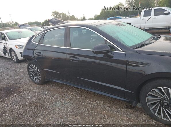 KMHL54JJ3RA088428 2024 HYUNDAI SONATA HYBRID Black Вид задньої частини салону