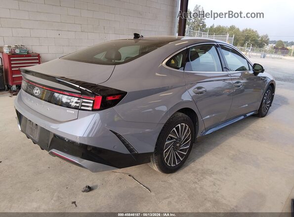 KMHL54JJ3SA125841 2025 HYUNDAI SONATA HYBRID Серый Задняя правая четверть