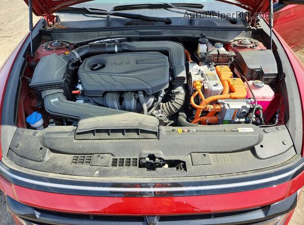 KMHL54JJ4SA114766 2025 HYUNDAI SONATA Red Rear interior view