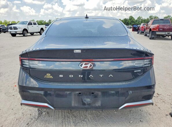KMHL54JJ4SA124391 2025 HYUNDAI SONATA Black Вид ззаду