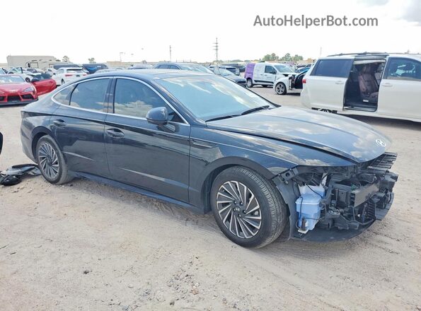 KMHL54JJ4SA124391 2025 HYUNDAI SONATA Black Передня права чверть