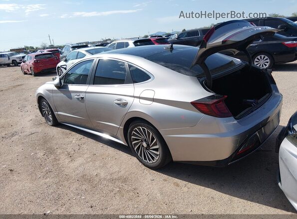 KMHL54JJ9MA036617 2021 HYUNDAI SONATA Silver უკანა მარცხენა