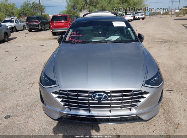KMHL54JJ9MA036617 2021 HYUNDAI SONATA Silver წინა პანელის ხედი