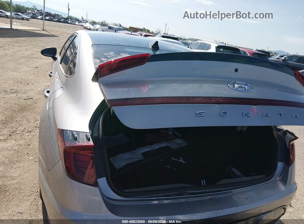 KMHL54JJ9MA036617 2021 HYUNDAI SONATA Silver წინა ხედი