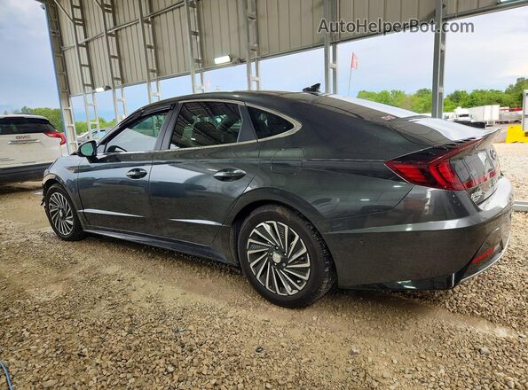 KMHL54JJ9PA078564 2023 HYUNDAI SONATA Угольный Задняя левая четверть
