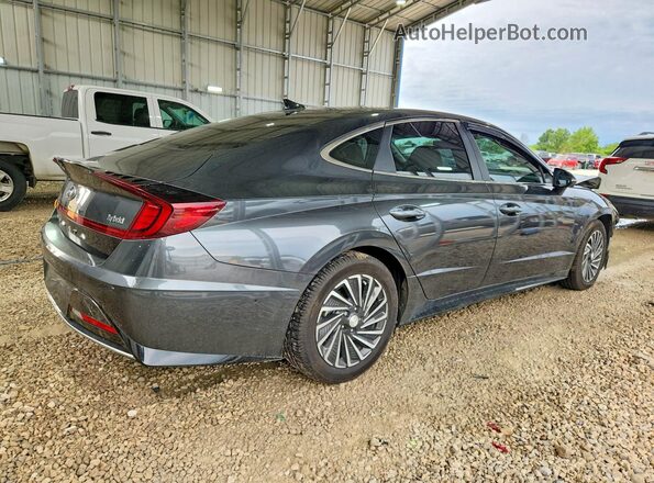 KMHL54JJ9PA078564 2023 HYUNDAI SONATA Угольный Задняя правая четверть
