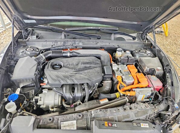KMHL54JJ9PA078564 2023 HYUNDAI SONATA Угольный Вид задней части салона