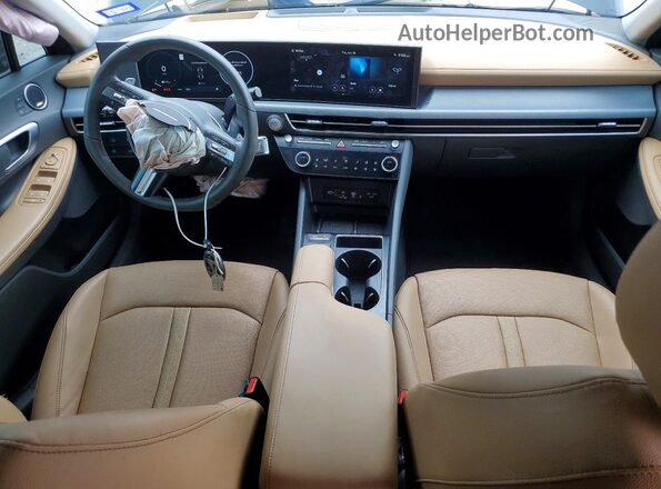 KMHL54JJXSA112651 2025 HYUNDAI SONATA Black Вид панелі приладів