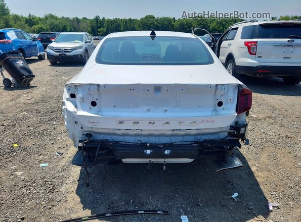 KMHL64JA0MA164550 2021 HYUNDAI SONATA White უკანა ხედი