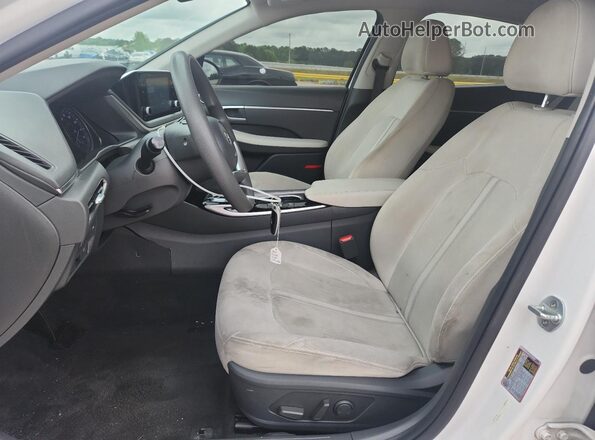 KMHL64JA0NA206832 2022 HYUNDAI SONATA White Front interior view