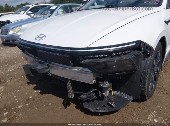 KMHL64JA0SA468071 2025 HYUNDAI SONATA White Вид спереду