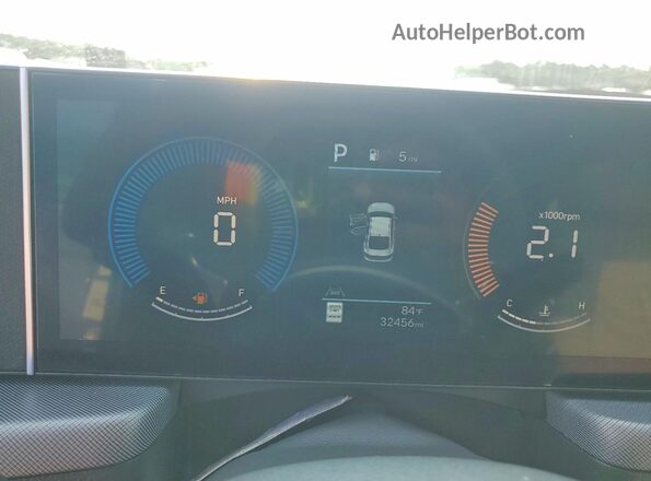 KMHL64JA0SA470693 2025 HYUNDAI SONATA Gray Widok zestawu wskaźników