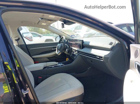 KMHL64JA0SA508875 2025 HYUNDAI SONATA Dark Blue Front interior view