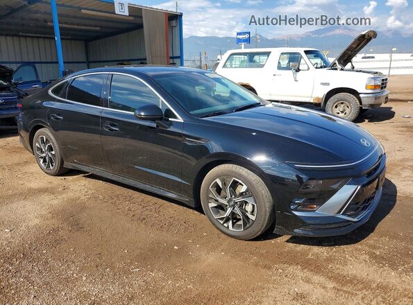 KMHL64JA1SA433197 2025 HYUNDAI SONATA Black წინა მარჯვენა