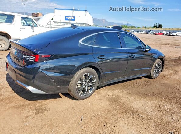 KMHL64JA1SA433197 2025 HYUNDAI SONATA Black უკანა მარჯვენა