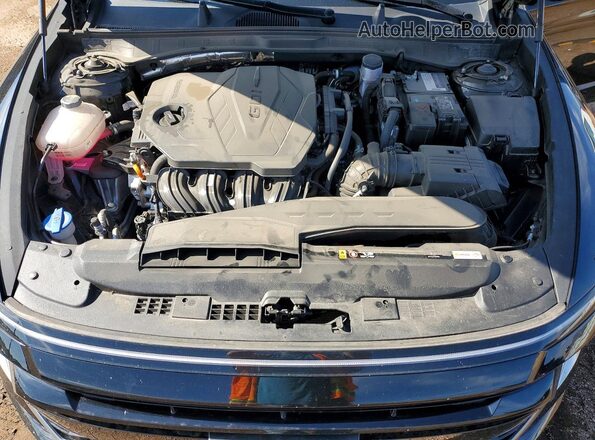 KMHL64JA1SA433197 2025 HYUNDAI SONATA Black უკანა სალონის ხედი