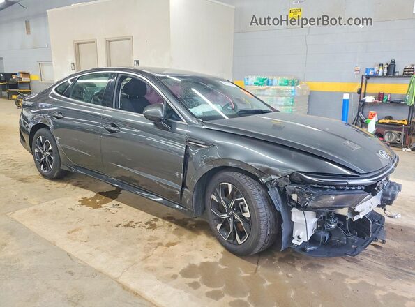 KMHL64JA1SA447312 2025 HYUNDAI SONATA Серый Передняя правая четверть