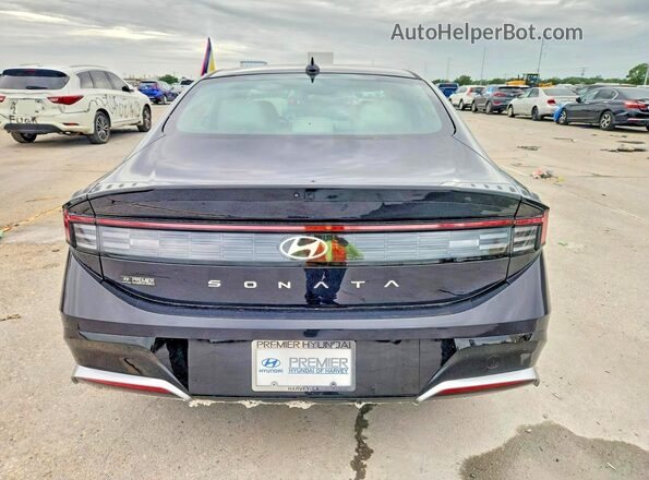 KMHL64JA1TA549386 2026 HYUNDAI SONATA Black Widok z tyłu