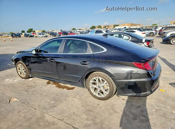 KMHL64JA2MA147457 2021 HYUNDAI SONATA Black Задня ліва чверть