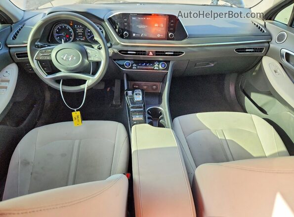 KMHL64JA2MA147457 2021 HYUNDAI SONATA Black Вид панелі приладів