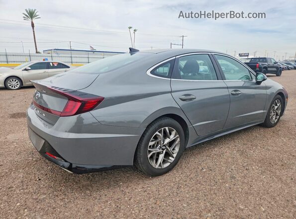KMHL64JA2MA164176 2021 HYUNDAI SONATA Серый Задняя правая четверть