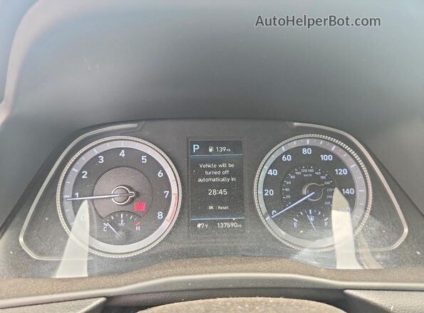 KMHL64JA2MA164176 2021 HYUNDAI SONATA Серый Вид щитка приборов