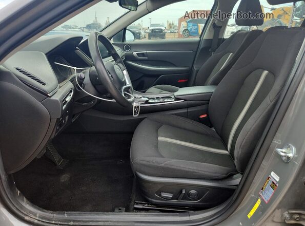 KMHL64JA2MA164176 2021 HYUNDAI SONATA Серый Вид салона спереди