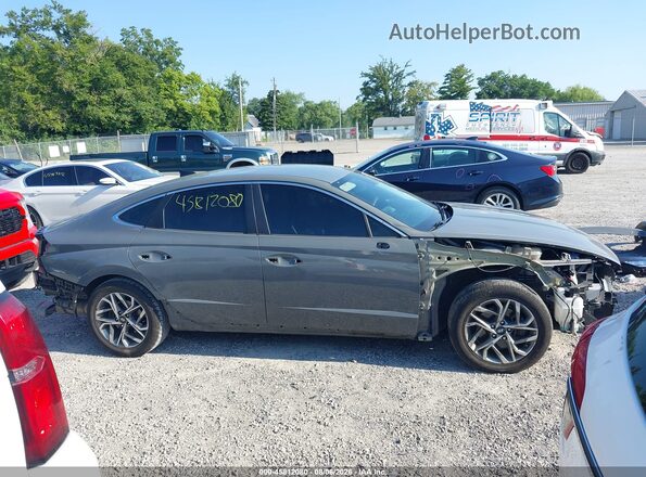 KMHL64JA2NA243445 2022 HYUNDAI SONATA Gray Widok wnętrza 360 stopni