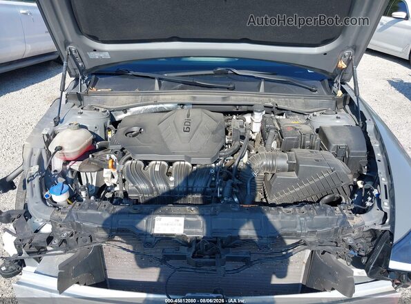 KMHL64JA2NA243445 2022 HYUNDAI SONATA Gray Widok z tyłu