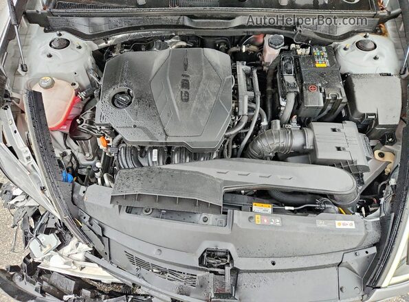 KMHL64JA2PA280417 2023 HYUNDAI SONATA Silver Вид задньої частини салону